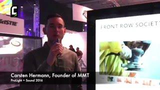 MMT @ ProLight+Sound 2016, Multitouch transparent screens and tables