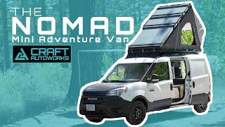 Ram Promaster City Camper Van Conversion for Every Adventure - Craft Autoworks Nomad