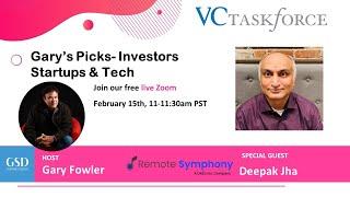 03.15.2023 Gary's Picks with Deepak Jha (Remote Symphony)