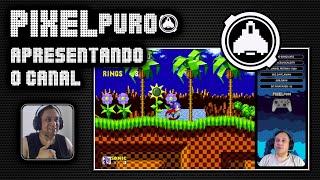 APRESENTANDO O CANAL #PIXELpuro #VideoGames #Fliperamas