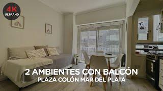 Departamento en Venta 2 ambientes con balcón - Plaza Colón Mar del Plata #6805072