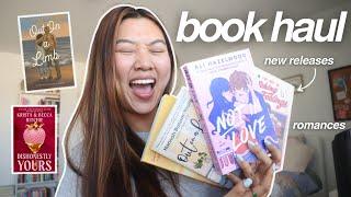 BEST BOOK HAUL EVER  (new releases, romances and more!)