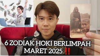 6 ZODIAK PALING HOKI DI BULAN MARET 2025 ‼️ BERUNTUNG DALAM SEGALA HAL..!!