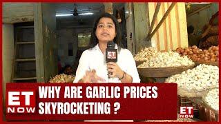 Garlic Prices Skyrocket In India After Unseasonal Rains | Vegetable Prices | Business News