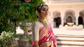Pure Silk Handwoven Banarasi Saree | Shivangi Kasliwal