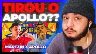 MARTZIN VS APOLLO - (TERCEIRA FASE) - DUELO DE MCS NACIONAL 2024 | REACT BAUEB