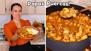 Si tienes PAPAS ! HAZ esta RECETA a TU familia le encantará 