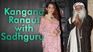 Kangana Ranaut with Sadhguru - In Conversation with the Mystic 2018