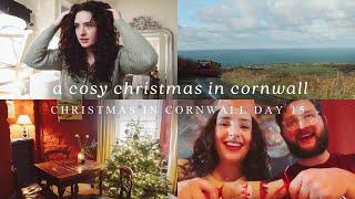 A cosy day out in Cornwall, wavy hair routine and am I actually Cornish?  vlogmas day 15