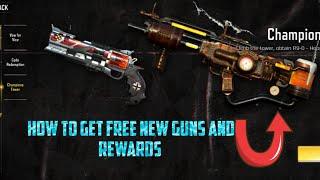 HOW TO GET FREE NEW LEGENDARY GUNS REWARDS AND CP FOR CHAMPIONS TOWER CODM MOBILE GAME 2024 | #codm