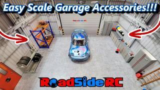 YOU CAN DO IT!!  Scale Accessories for your RC Garage