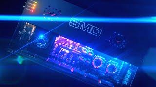 New SMD Car Audio Amps coming soon! 8 of them! Pre-flipped, Clear top with RGB LED’s (preview)