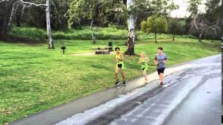 Los Angeles Triathlon at Bonelli Park - run - San Diego Youth Tri Team