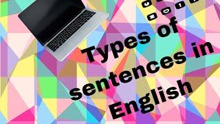 Types of sentences in English #generalenglish #englishgrammar #typesofsentences