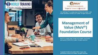 Introduction | Management of Value (MoV)  Foundation | AXELOS | Peoplecert | 1WorldTraining.com |