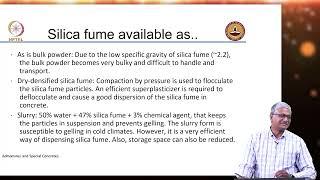 Mineral Admixtures : Silica fume - Part 1: Introduction