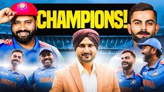 INDIA WINS THE CHAMPIONS TROPHY | Ind Vs NZ | Harbhajan Singh