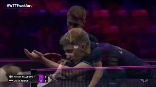 Anton Kallberg vs Omar Assar | MS R32 | WTT Champions Frankfurt 2024