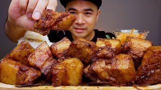 KILLER SPRITE PORK ADOBO | Mukbang Asmr | ALFIE EATS