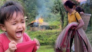 TOP VIDEO: Best Video Of Mother And Daughter Ly Tieu Ca, Building A Bamboo House In The Forest