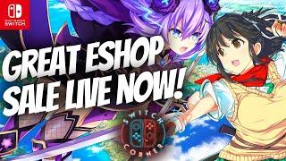 This Nintendo ESHOP Sale Has ALOT Of New Low Prices! Nintendo Switch ESHOP Deals!