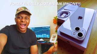 MY FIRST IPHONE EVER THANKS TO FOREX TRADING (EQUITY EDGE $50 000 SOUTH AFRICAN FUNDED TRADER)