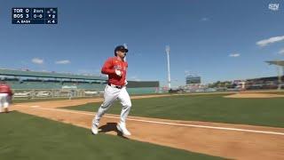 Alex Bregman HOMERS in Red Sox Spring Training debut!