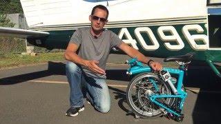 Brompton Bicycle Demo | Fit Small Airplane