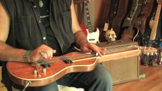 Asher Electro Hawaiian Lap steel demo video By Mountain Cat Guitars