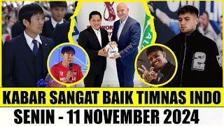 YES! RESMI TEPAT TADI MALAM! INDONESIA UNTUNG BESAR! 10 BERITA TIMNAS HARI INI11/11/2024 Timnas