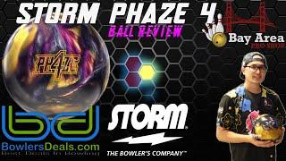 Storm Phaze 4 Ball Review by Joshua Tajiri | Comparisons to 4 other Storm Balls