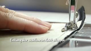 Tutorial: Videoanleitung zu BERNINA Paspelfuss Nr. 38