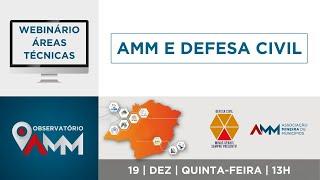 Webinário Observatório - AMM E DEFESA CIVIL