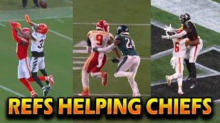 The Refs Helping Mahomes & Chiefs Compilation (and every Mahomes Interception Overturned)