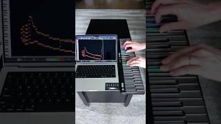 Drawing a Self Portrait With a Piano (Live MIDI Art)