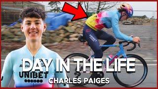 DAY IN THE LIFE OF A PROFESSIONAL CYCLIST ft. Charles Paige