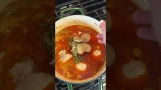 spicy chicken soup