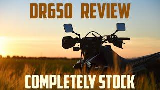 STOCK SUZUKI DR650 REVIEW. Is it any good stock?