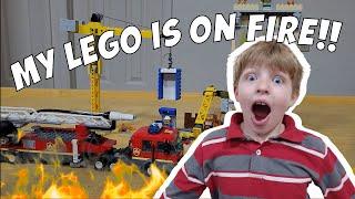 My LEGO is on fire!