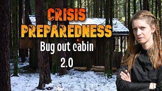 Be prepared️Prepper Cabin - Food for 90 days - Refuge - Crisis preparedness -