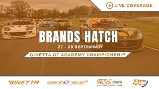 2024 Ginetta GT Academy | Brands Hatch | Round 21 | LIVE