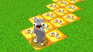 Alles was Alphastein berührt, wird zu Lucky Blocks 