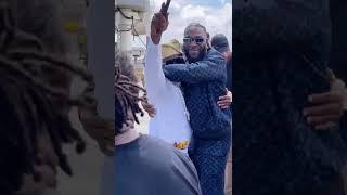 @BurnaBoy Arrival In Guyana  For The Unforgettable Concert 2024