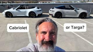 Which Porsche gives a better open top experience?