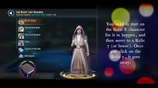 Visual Relic 8 Bug | SWGoH