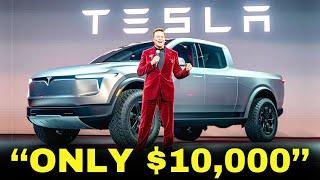 Elon Musk UNVEILS NEW $10,000 Pickup Truck & SHOCKS The Entire Car Industry!