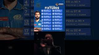 IPL 2025 Schedule |  Mumbai Indians IPL 2025 Full Schedule | ipl 2025 schedule time table #shorts