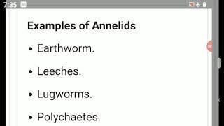 DIVERSITY IN THEKIVING WORLD/PLUS ONE/ZOOLOGY/ANIMAL KINGDOM/4.2.6 PHYLUM ANELIDA