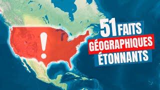 51 Faits Géographiques INCROYABLES sur les ÉTATS-UNIS D'AMÉRIQUE