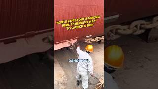 North Korea did it wrong here’s the right way to launch a ship #knowledge #facts #popular #world